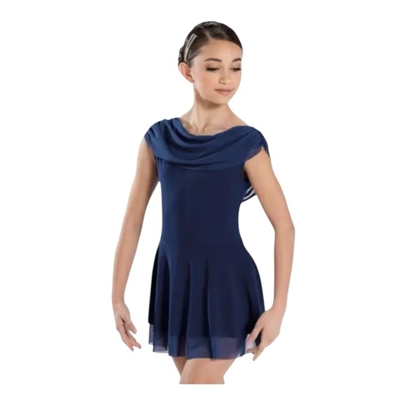 Weissman Other - Weissman-Coppelia- Navy dance dress-kids size IC